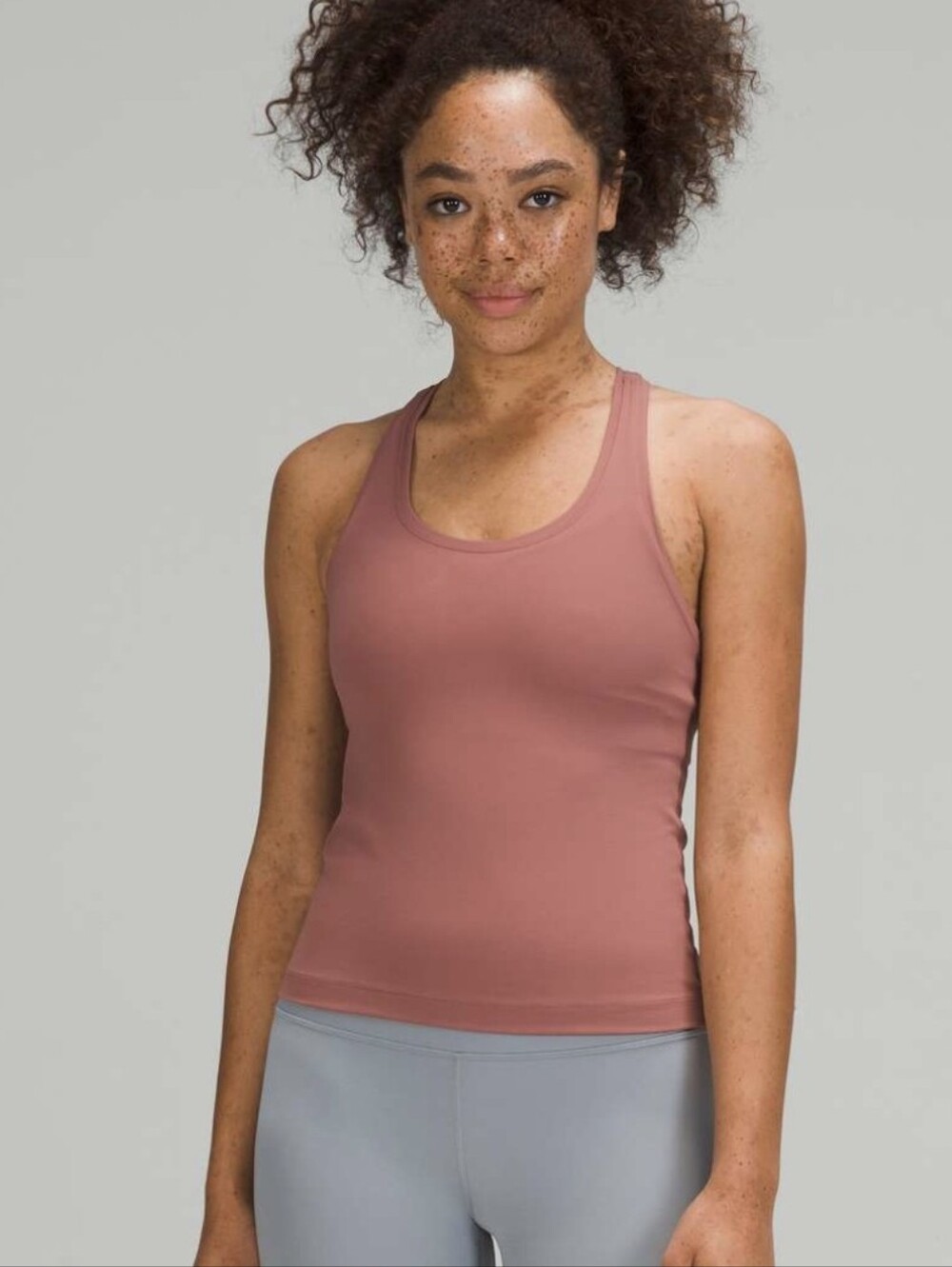 Lululemon Cool Racerback Tank Top *Shorter Length Spiced Chai